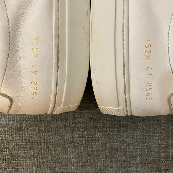 Common Project Original Achilles Leather Low Sneakers Men Size 41 - Picture 9 of 11